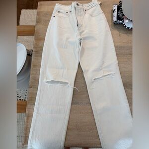 Abercrombie 90s Straight Ultra High Rise